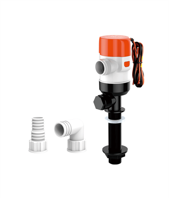 Seaflo Çek Valfli Livar Pompası 1100 gph. Dikey 12 V