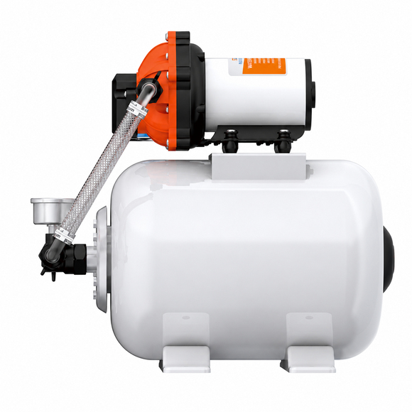 Seaflo Tanklı Hidrofor Seti 12V 18.9 L/dk - 8 Litre Tank