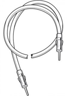 Shakespeare 4352 Marine AM/FM kablo Uzatma Kiti