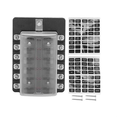 Sigorta Kutusu 12li İkaz ışıklı