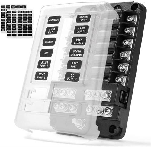 Sigorta Kutusu 12li İkaz ışıklı Şase Bareli