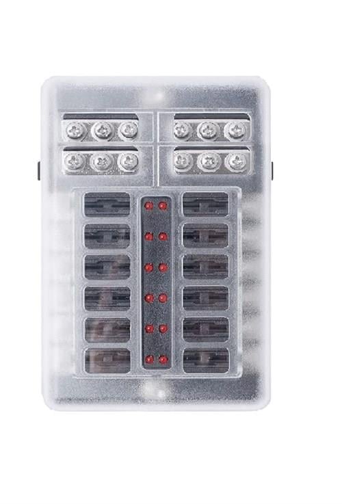 Sigorta Kutusu 12li İkaz ışıklı Şase Bareli