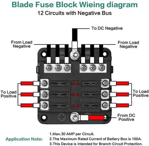 Sigorta Kutusu 6lı İkaz ışıklı Şase Bareli