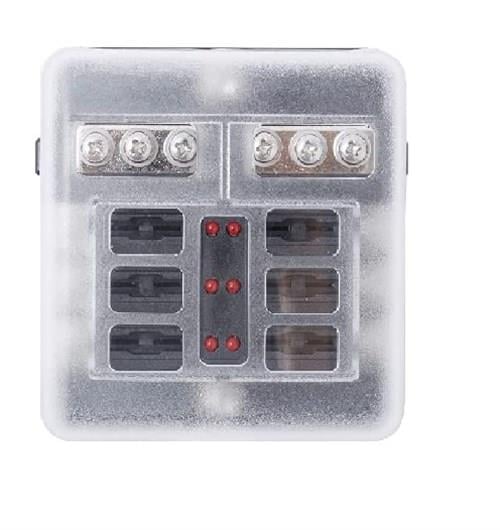 Sigorta Kutusu 6lı İkaz ışıklı Şase Bareli