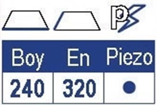 Smev 8621 serisi tek gözlü, gazlı, gömme ocak