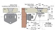 Southco E5 Troller dirsekli kilit