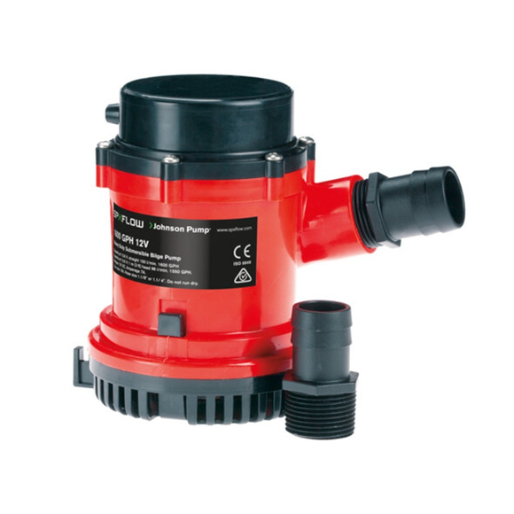 SPX FLOW Johnson Pump Ağır Hizmet Sintine Pompası 1600 GPH 24V