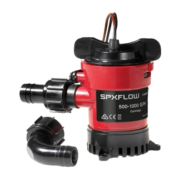 SPX FLOW Johnson Pump Kartuş Tip Sintine Pompası 500 GPH 12V