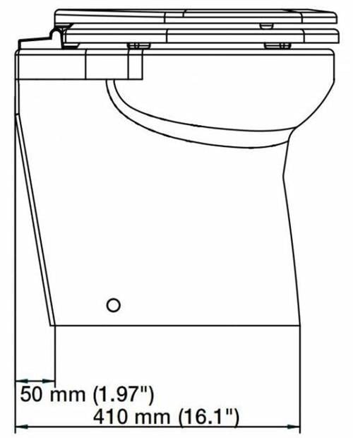 Spx Johnson Pump Alçak Taş 12V Premium Tuvalet
