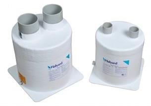 Susturucu, üstten giriş ve çıkış modeli