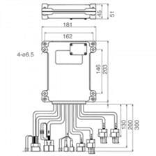 TeleflexMorse KE-4 Kontrol Ünitesi 12V