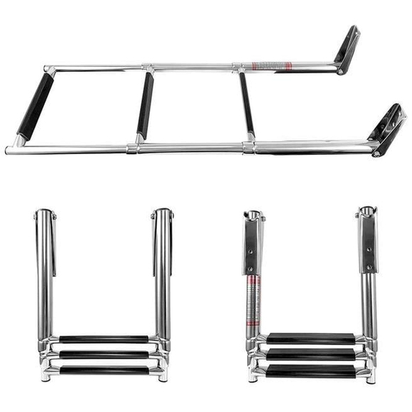 Teleskopik Merdiven 3lü Platform Üstü 254x879mm