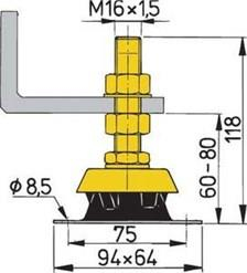 Vetus esnek motor takozu