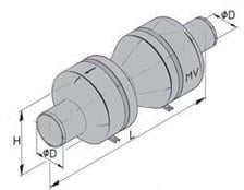 Vetus MV090 MV Muffler