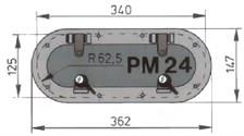 Vetus PM 24 Lomboz 147x362mm