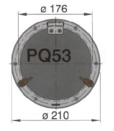 Vetus PQ 53 Lomboz Ø:210 mm
