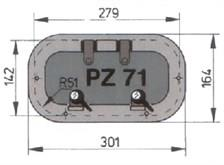 Vetus PZ 71 Lomboz 164x301mm