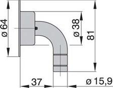 Vetus tank havalandırma 16mm