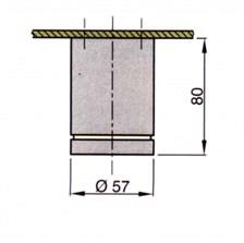 Vetus V-Line Halojen Tavan Lambası Firenze 12/24V