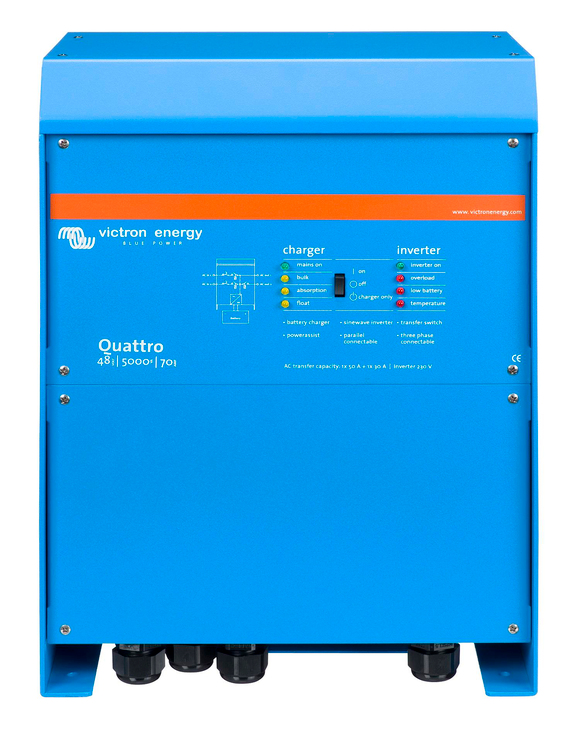 Victron Energy Quattro İnvertör/Redresör 48A-5000VA-70A
