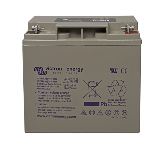 Victron Energy Deep Cycle AGM Akü 12V-22Ah