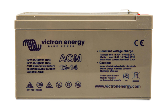 Victron Energy Deep Cycle AGM Akü 12V-14Ah