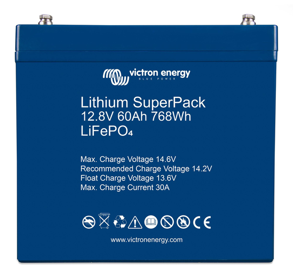 Victron Energy Lityum SuperPack Akü 12.8V-60Ah