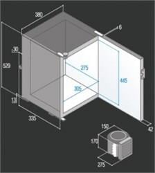 Vitrifrigo Buzdolabı Model C42L Hacim: 40 Litre