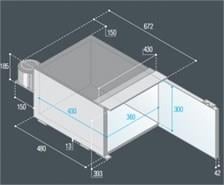 Vitrifrigo Buzdolabı Model C47L Hacim: 47 Litre