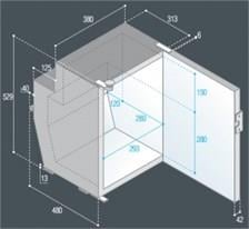 Vitrifrigo Buzdolabı Model C51i Hacim: 51 Litre