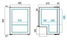 Vitrifrigo Buzdolabı Model C85i Hacim : 90 Litre