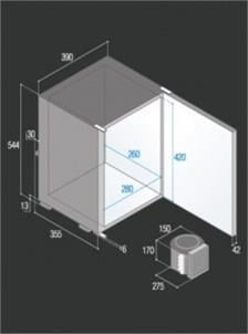 Vitrifrigo C 35 BT Dondurucu Hacim:33 Litre
