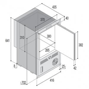 Vitrifrigo IM CL OCX2 Hydro buz makinesi