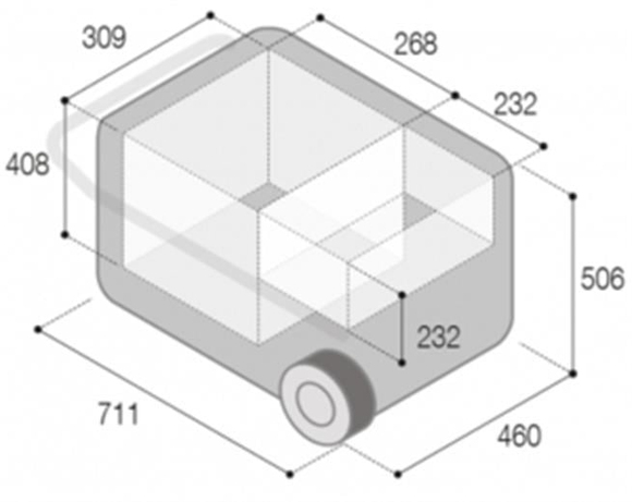 Vitrifrigo Portatif Buzdolabı-Dondurucu. Model VFT50