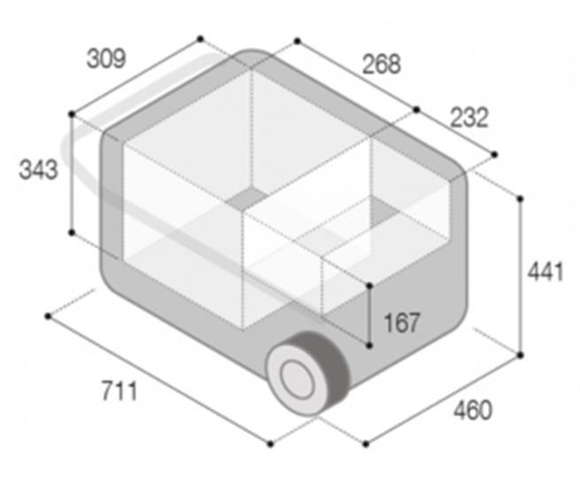 Vitrifrigo Portatif Buzdolabı-Dondurucu. Model VFT40