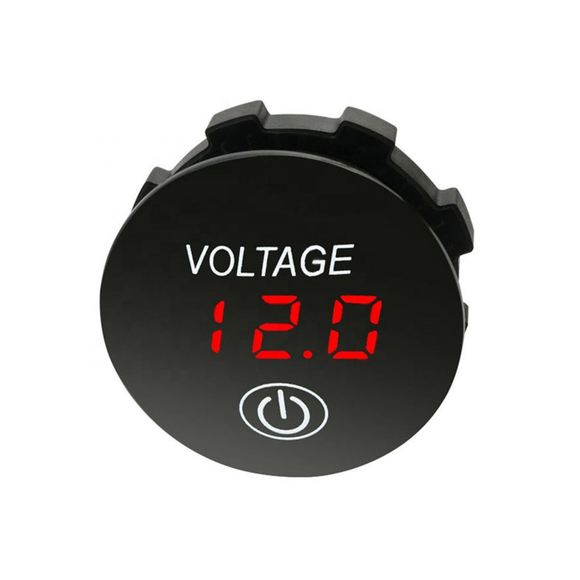 Voltmetre Soketi 12V Kırmızı