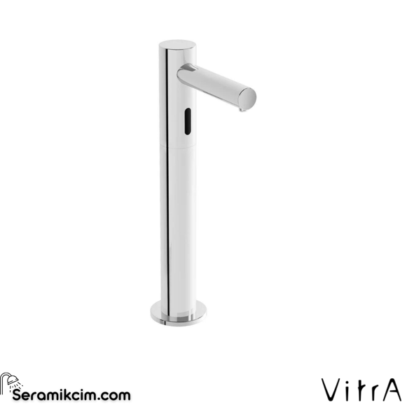 Vitra Origin Temassız Sıvı Sabunluk/Tezgah Üzeri ,Elektrikli,-Uzun, Krom