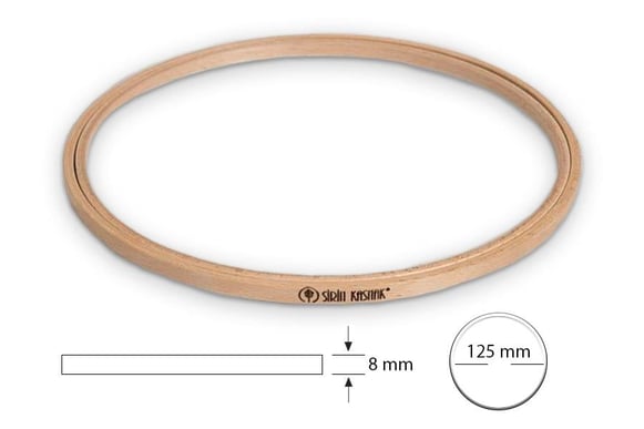 Şirin Kasnak Vidasız Dar Gergef Nakış Kasnağı 201-1 12,5 cm