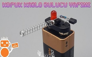 Temassız Kontrol Kalemi Yapımı (Kopuk Kablo Bulucu) DIY | Robocombo