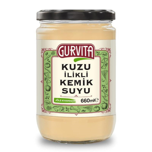 Gurvita Kuzu İlikli Kemik Suyu 660 Ml