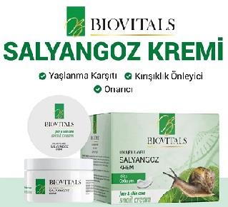 Bio Vitals Krem Salyangoz Özlü 50ml