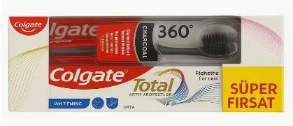 Colgate Diş Macunu 50ml Total Active +Diş Fırçası 360