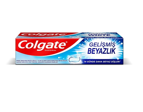 Colgate Diş Macunu Gelişmiş Beyazlık 50ml