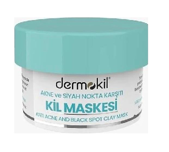 Dermokil Akne ve Siyah Nokta Karşıtı Kil Maskesi 50 ml