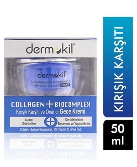 Dermokil  Kırışıklık Karşıtı - Yenileyici Gece  Kremi 50ml