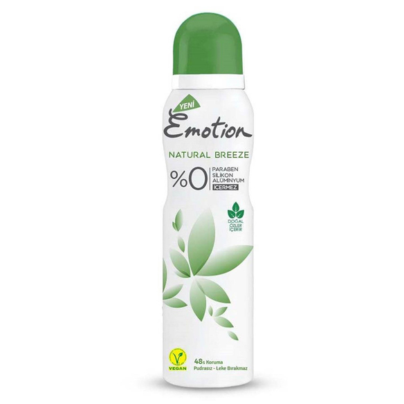 Emotion Deodorant Bayan Naturel Breeze 150ml
