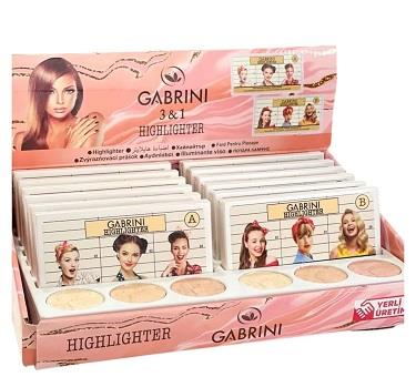 Gabrini Hıghlıgter 3lü Palet Set