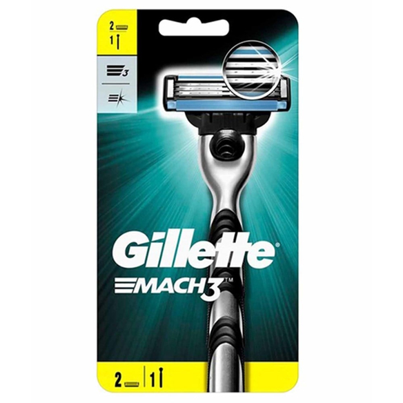 Gillette Mach 3 Makine+2 Yedek