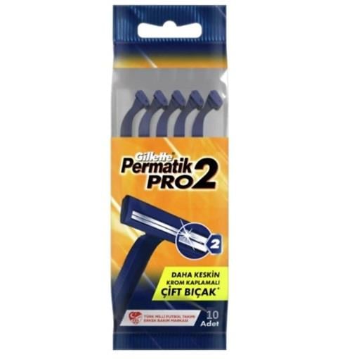 Gillette Permatik Pro2 10Lu Poşet
