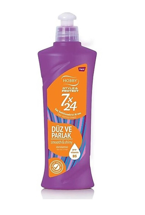 Hobby Saç Kremi 7/24 Düz-Parlak  250ml